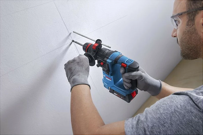 Çekiç shpues me bateri Bosch Professional GBH 18V-18 X, SDS Plus, 18V, blu