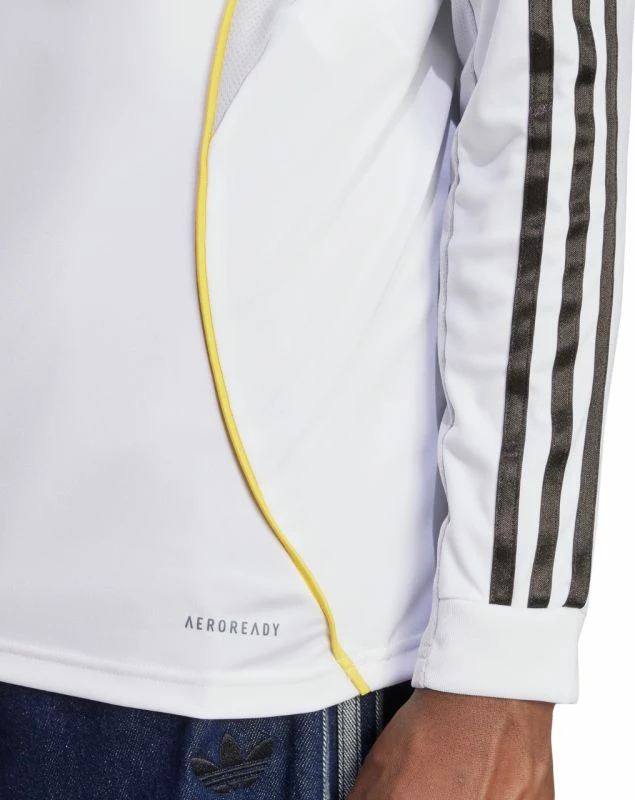 Fanellë e gjatë për meshkuj adidas Real Madrid 25/26, e bardhë