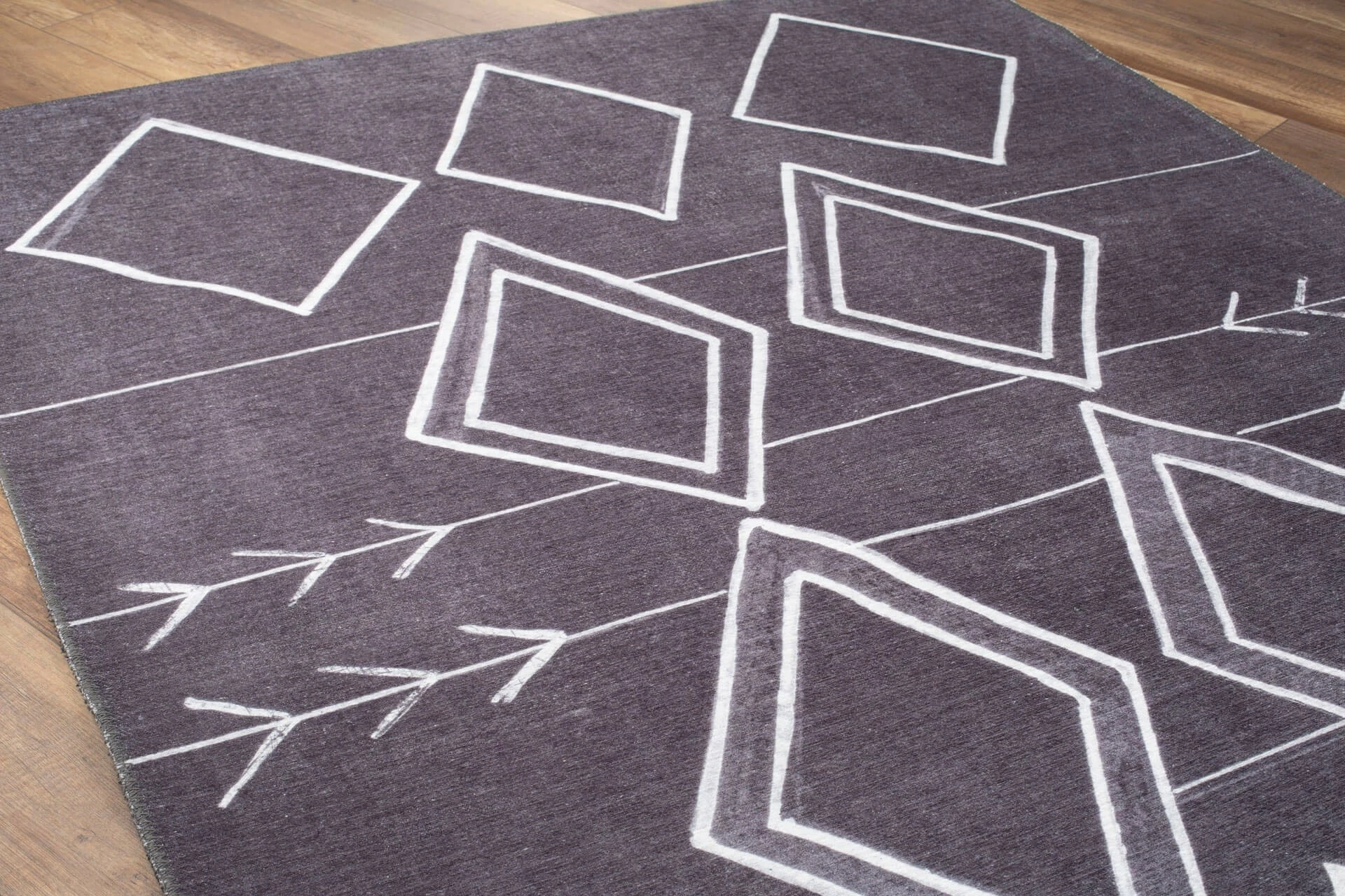 Qilim Conceptum Hypnose, Ada Gönül Chenille, 230x330cm, ngjyrë e zezë AL 297