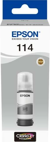 Shishe boje printeri, Epson, 114 EcoTank (C13T07B540), 70 ml, gri