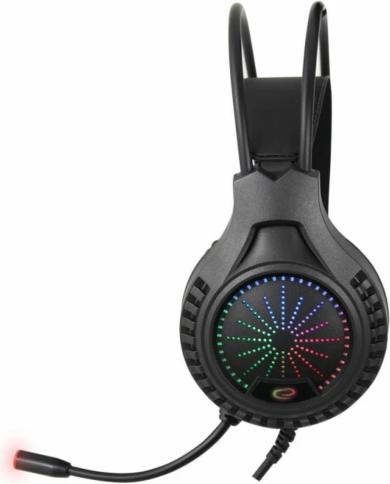 Kufje gaming Esperanza me mikrofon, të zeza