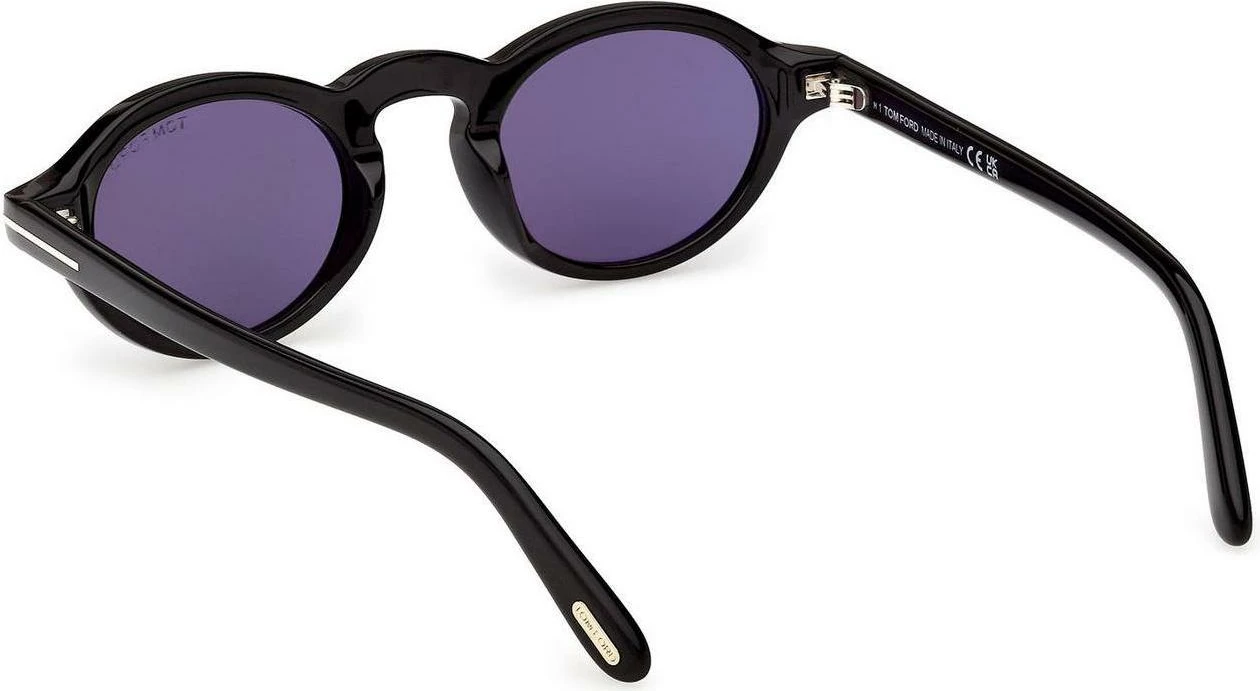 Syze dielli për meshkuj Tom Ford ARISTOTELE-02 FT1332, të zeza [Ngjyra: 48]