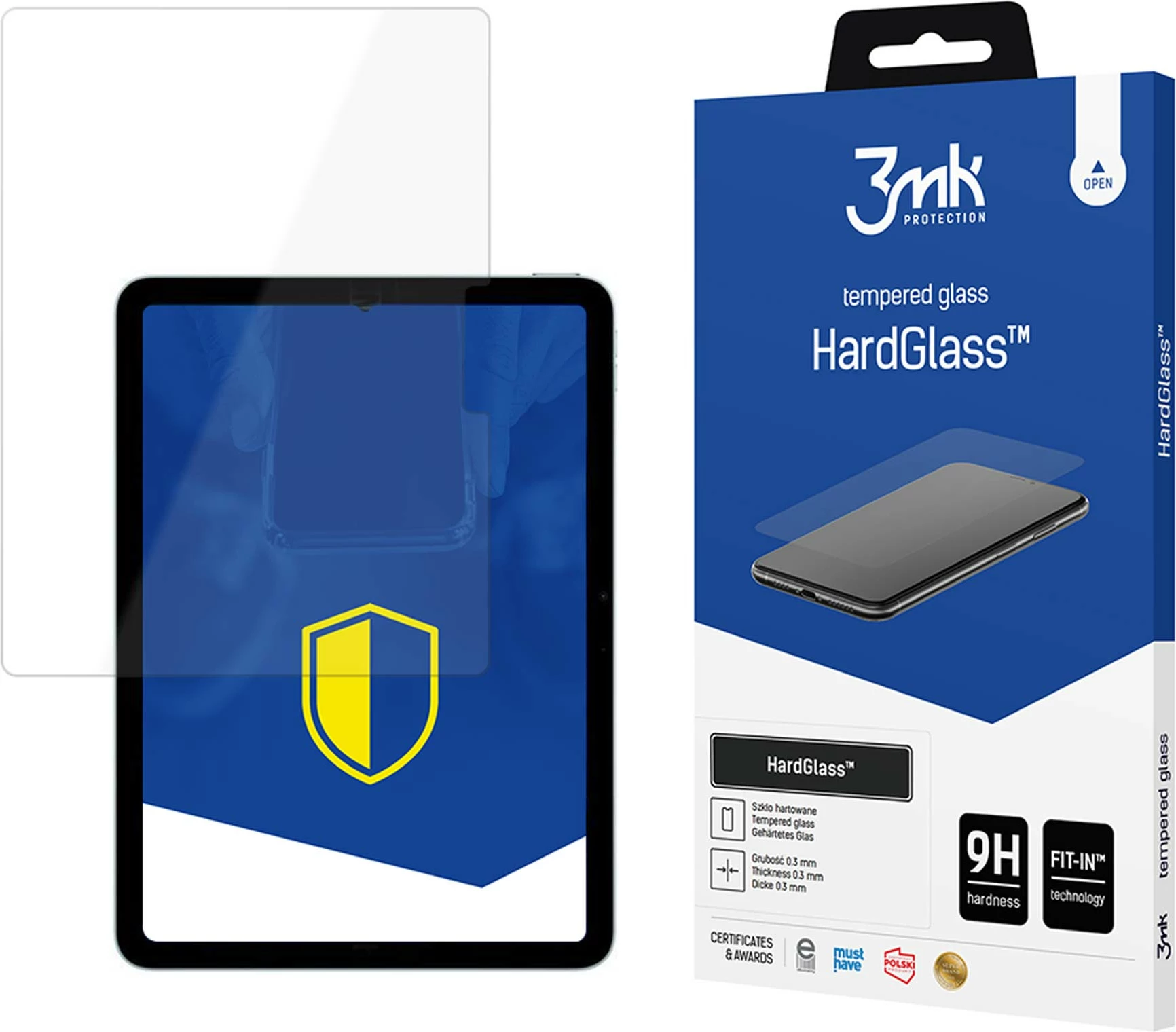 Xham i temperuar 3mk HardGlass për iPad Air 11" 2024 (6 gen.)