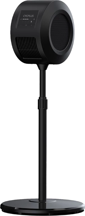Ventilator sportiv Cycplus F1 (F1-SF), 68W, deri 50 km/h, ANT+/BLE, stativ 95-145 cm, i zi, set me telekomandë