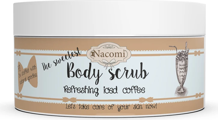 Peeling për trup Nacomi Refreshing Iced Coffee për femra 100ml