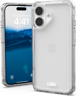 Mbështjellës UAG Plyo për iPhone 16, Transparent
