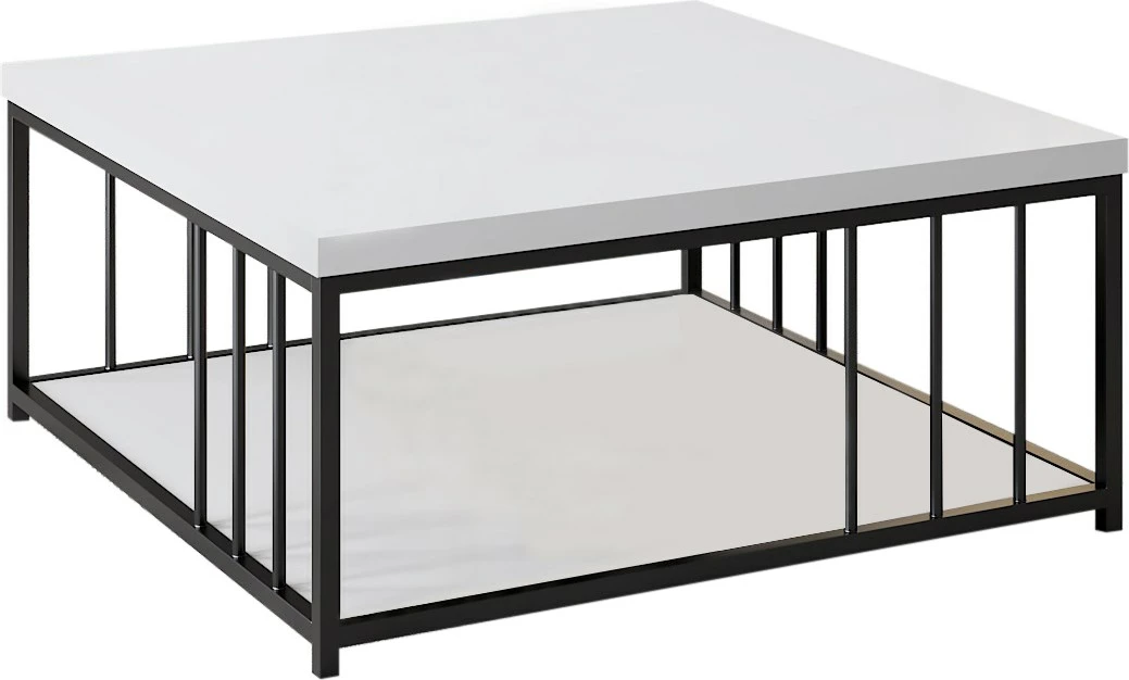 Tavolinë kafeje Hanah Home, Zenn, e bardhë, e zezë