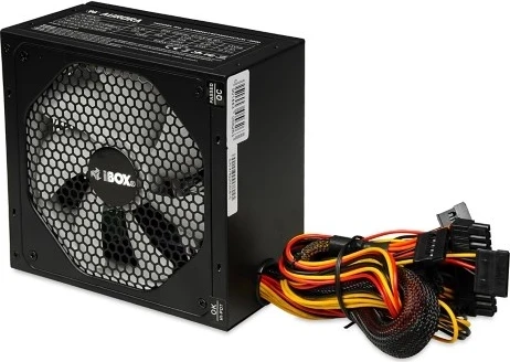 Furnizues energjie IBOX Aurora, 500W, 14cm, i bardhë