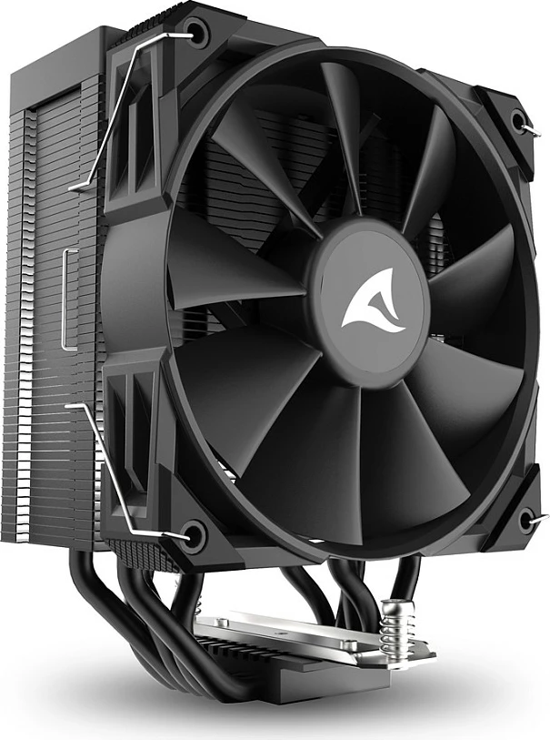 Kasë ftohëse Sharkoon A50 Black, 12cm, 1 ventilator, për procesor, e zezë