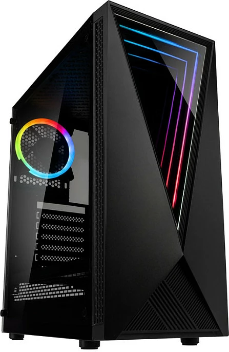 Kasë Kolink Void RGB Midi-Tower, me dritare, e zezë