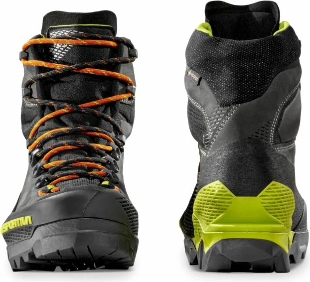 Çizme alpinizmi La Sportiva për meshkuj, carbon/lime punch