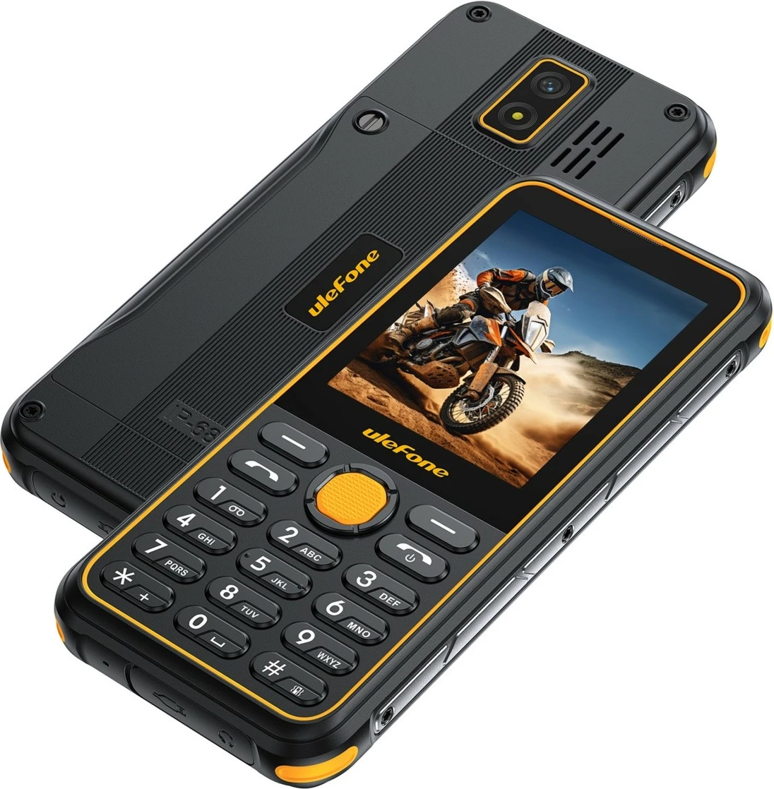 Telefon i thjeshtë Ulefone Armor Mini 4 LTE, 128 MB, 64 MB RAM, Dual SIM, i zi