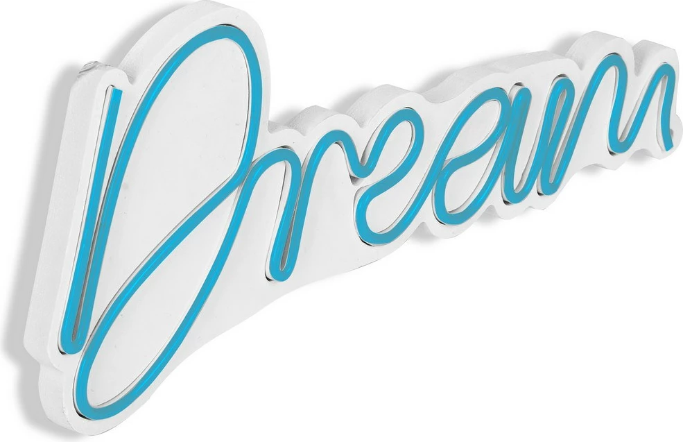 Ndriçim dekorativ LED plastik, 'Dream', ngjyrë kaltër