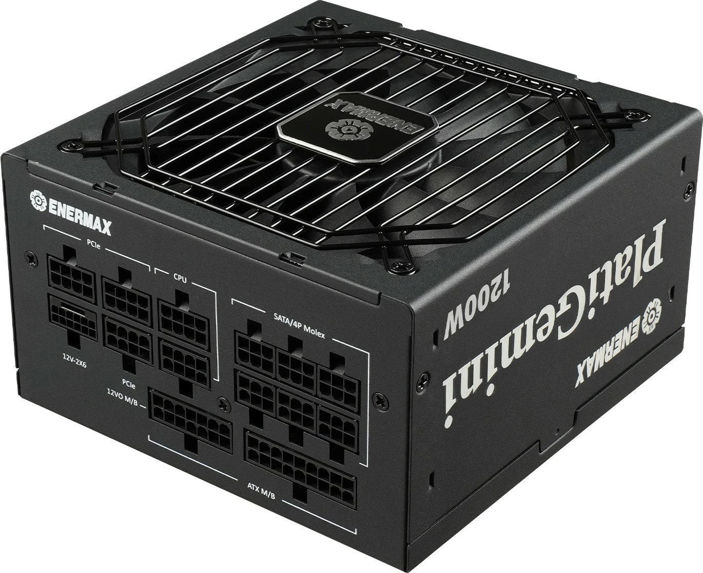 Kasë Enermax PlatiGemini EGN1200P, 1200W, 80 PLUS Platinum, ATX 3.1, full modular, e zezë