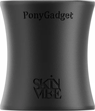 Aksesor volumizues për bisht/topuz SkinVibe PonyGadget SV-006BK, XL, set 6 lastikë flokësh, i zi