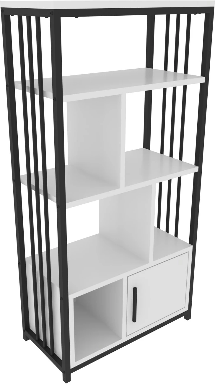 Raft librash, Skye Decor, Valero, bardhë, zi