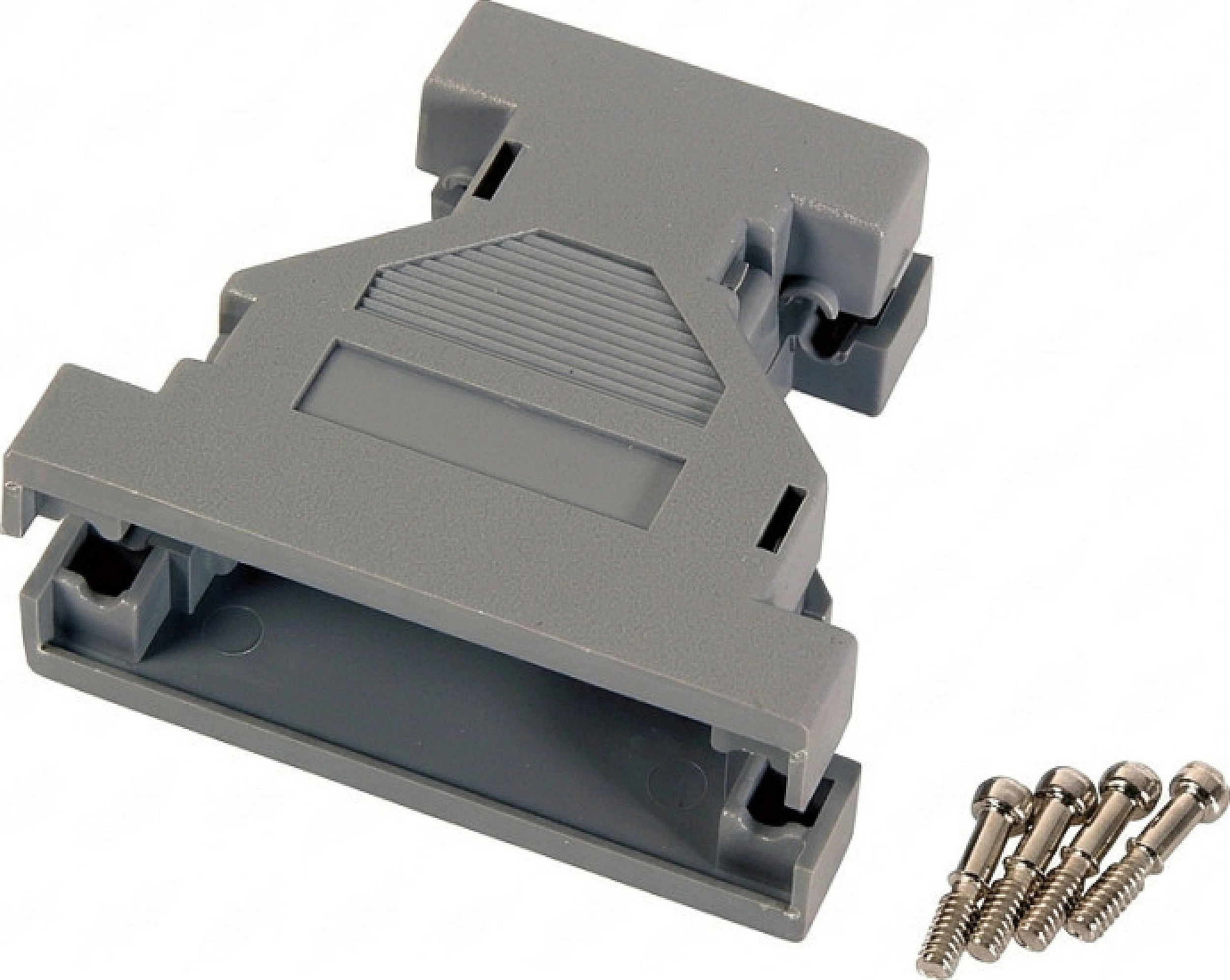 Kasë konektori D-Sub EFB Elektronik, 25-pin, plastikë, gri