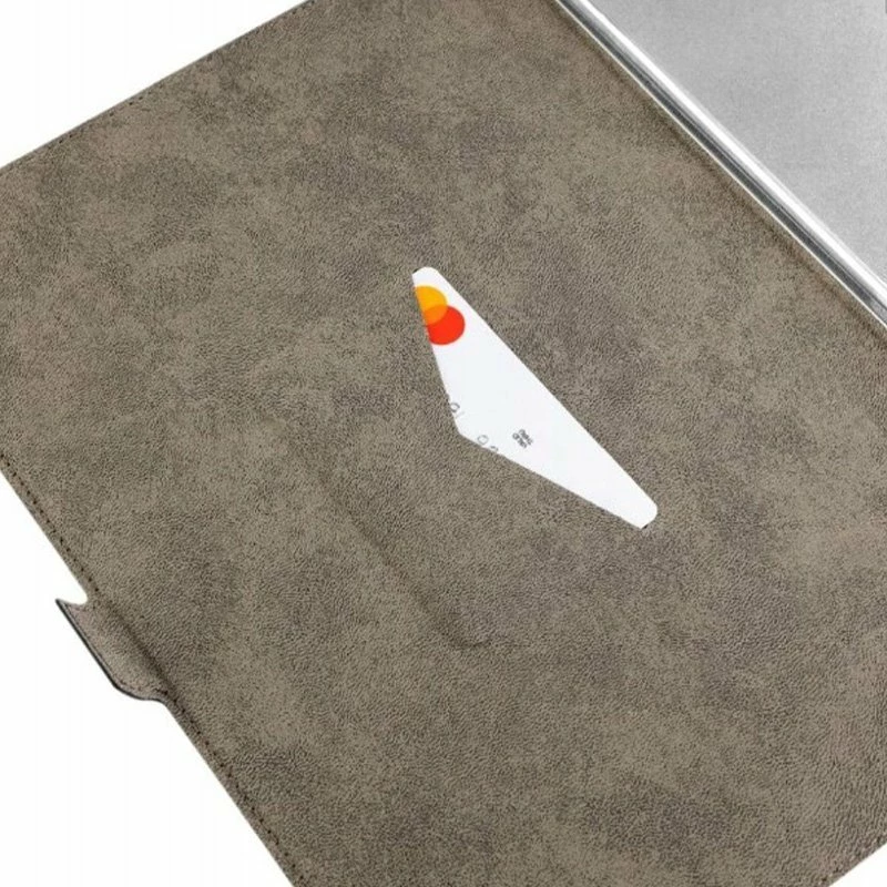 Mbështjellës flip Fixed Topic Tab Stand Case për Xiaomi Redmi Pad SE 11\" me stand, mbyllje magnetike, xhep kartele, 360° mbrojtje, i zi
