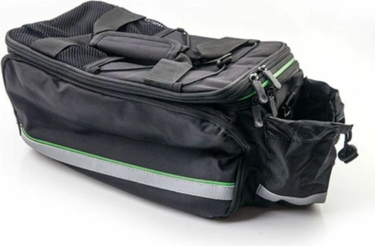 Çantë bagazhi e palosshme Yakimasport, e zezë dhe e gjelbër
