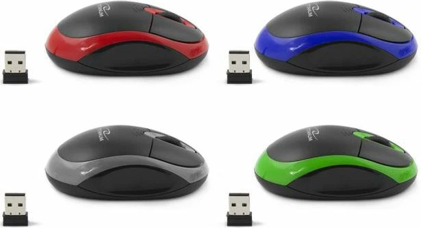 Maus Esperanza Titanum Vulture 3D TM116E, wireless 2.4GHz, 1000 DPI, optik, 3 butona, zi/hiri (me USB receiver)