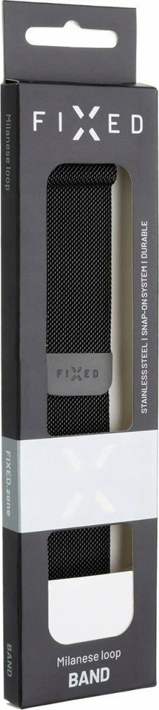 Rrip smartwatchi Fixed Mesh FIXMEST-436-BK për Apple Watch 42/44/45/49mm, i zi