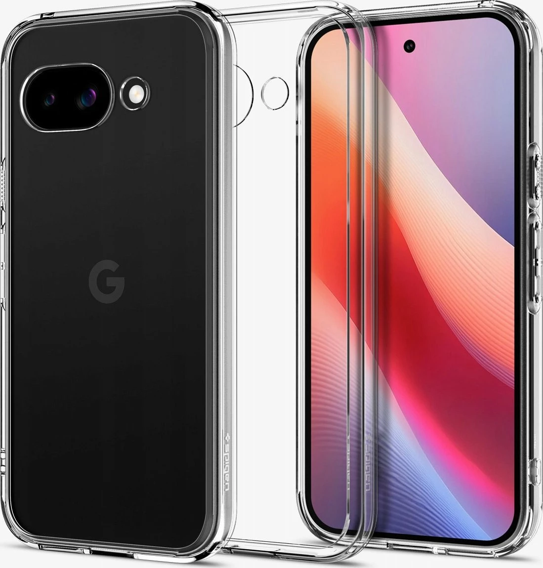 Mbështjellës Spigen Ultra Hybrid ACS09042 për Google Pixel 9a, mbrojtje Mil-Grade, kompatibil me karikim wireless, transparent