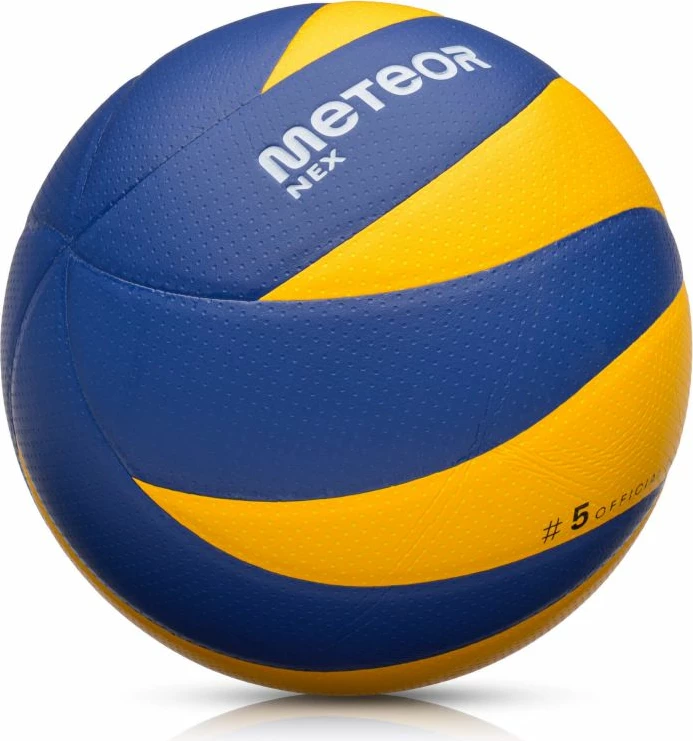 Top volejbolli Meteor për meshkuj/femra, kaltër-verdhë
