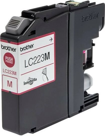 Kartush boje, Brother LC223M, rendiment 550 faqe, original, magenta