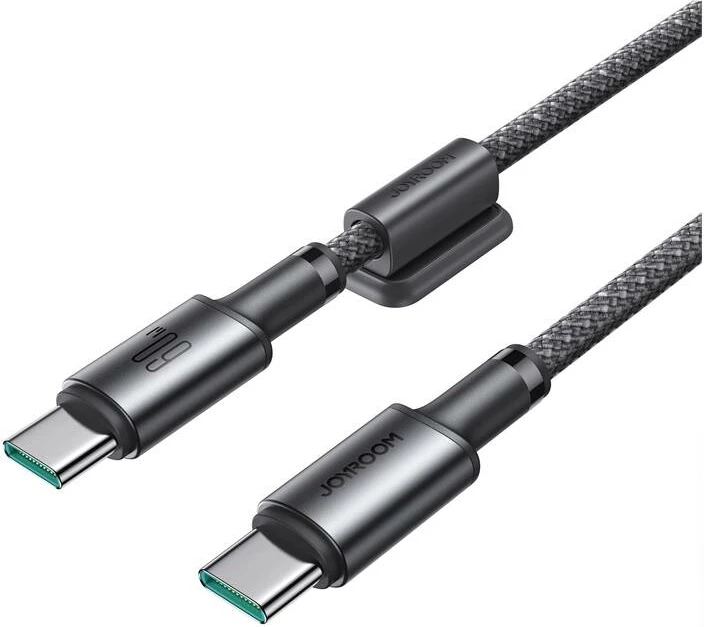 Kabllo USB-C në USB-C Joyroom S-A50, 1.2m, 60W, Gri