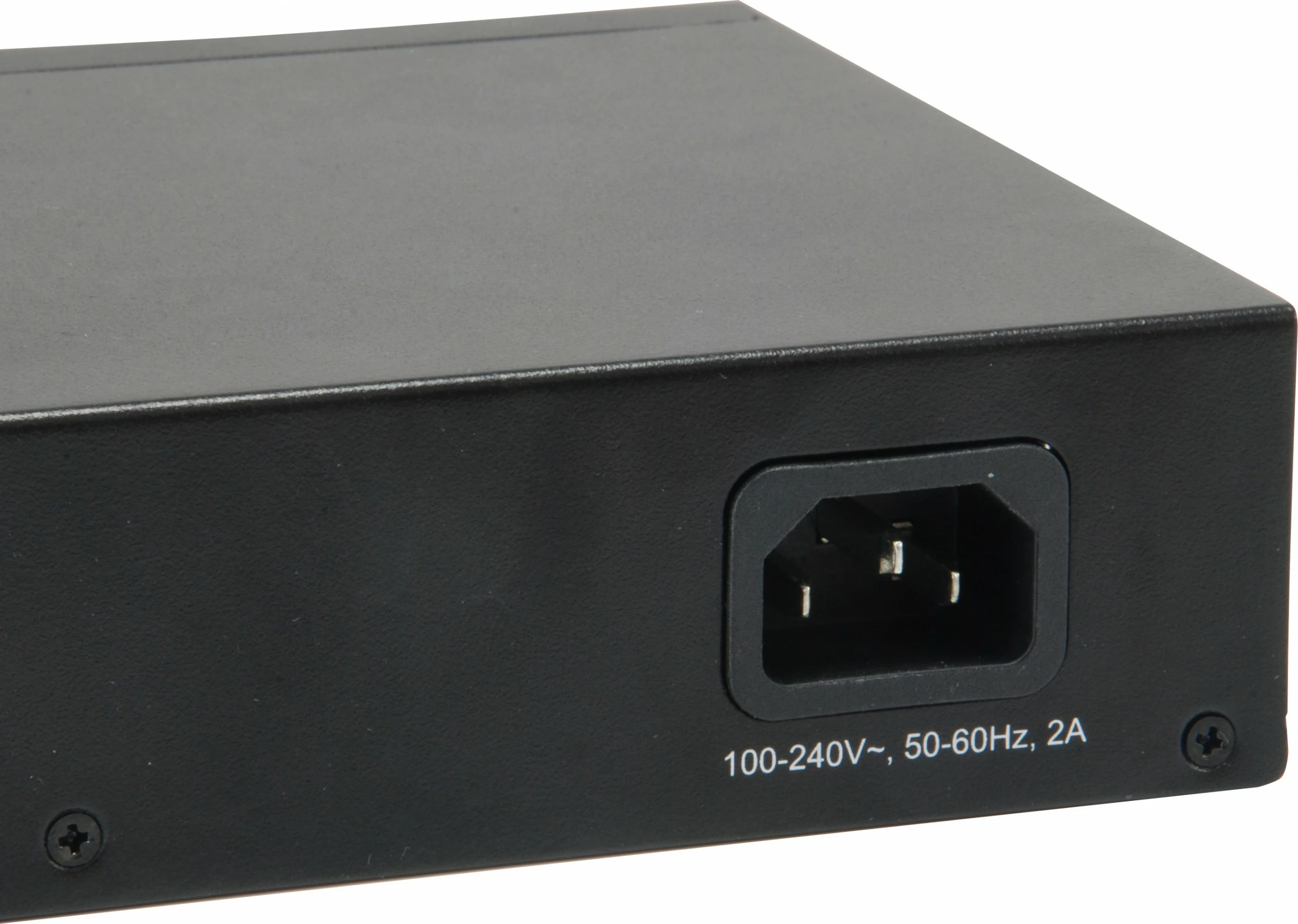 Switch LevelOne 10-Port Web Smart Gigabit PoE, 8 PoE Outputs, 2 x Gigabit SFP, 70W, i menaxhuar, Rack mounting