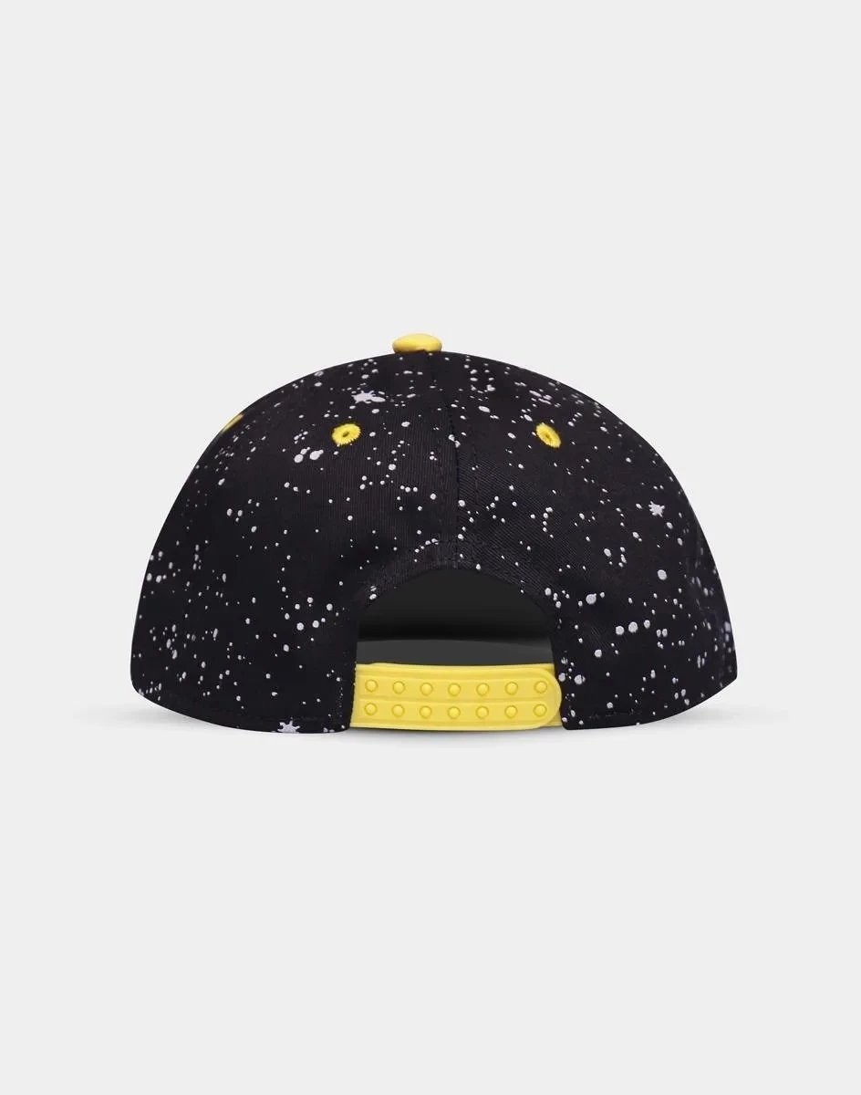 Kapele snapback për fëmijë Difuzed Warner Batman, e rregullueshme, me patch gome, zezë/verdhe