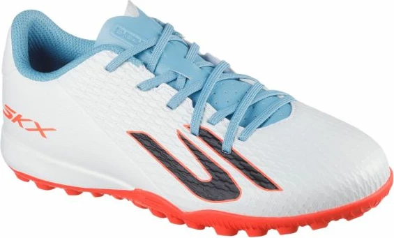 Atlete futbolli për fëmijë Skechers, të bardha