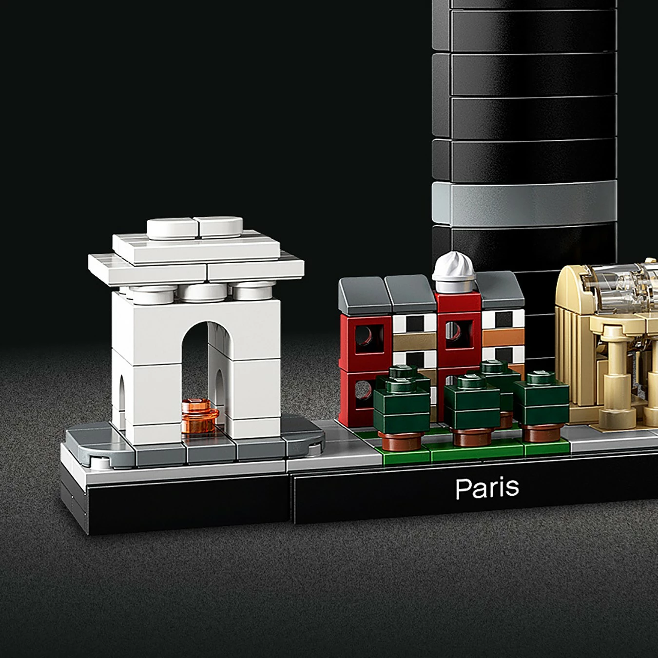 Set ndërtimi LEGO Architecture Paris Skyline 21044, 649 copë, shumëngjyrësh
