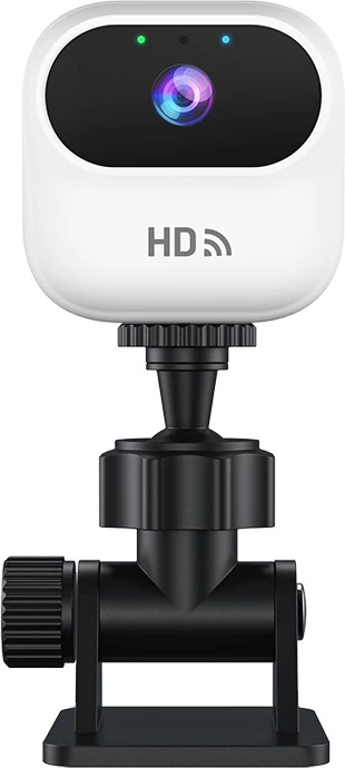 Mini Kamera Inteligjente WiFi me Mbajtëse dhe Monitorim në Distancë