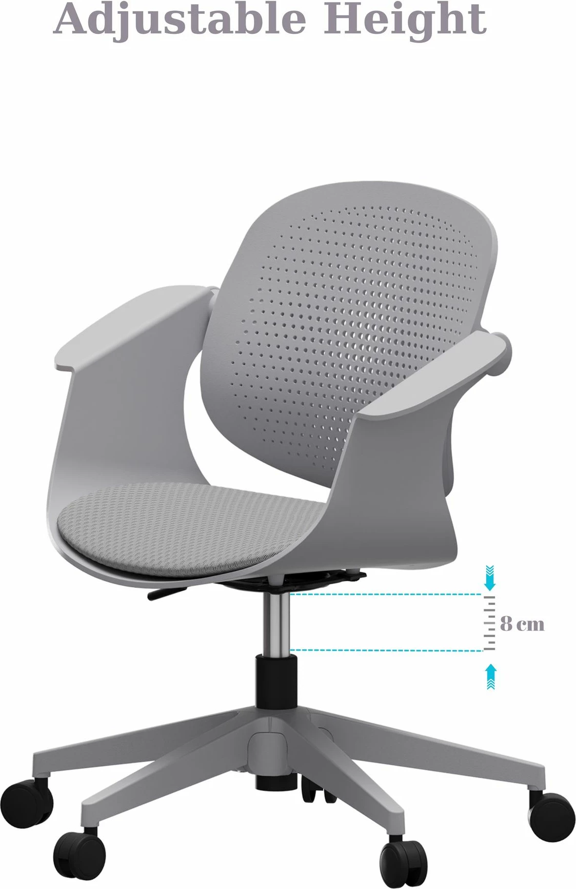 Karrige zyre Skye Decor, gri