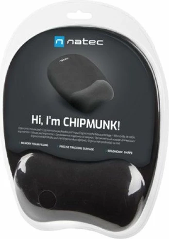 Mouse pad NATEC, e zezë
