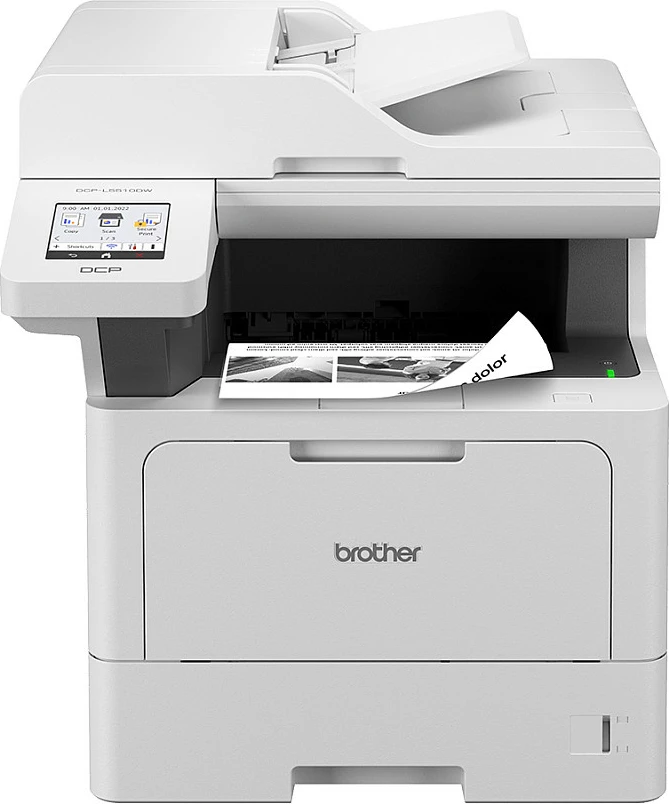 Printer multifunksional Brother MFC-L5715DN, laser monokrom, A4, 48 faqe/min, gri/bardhë