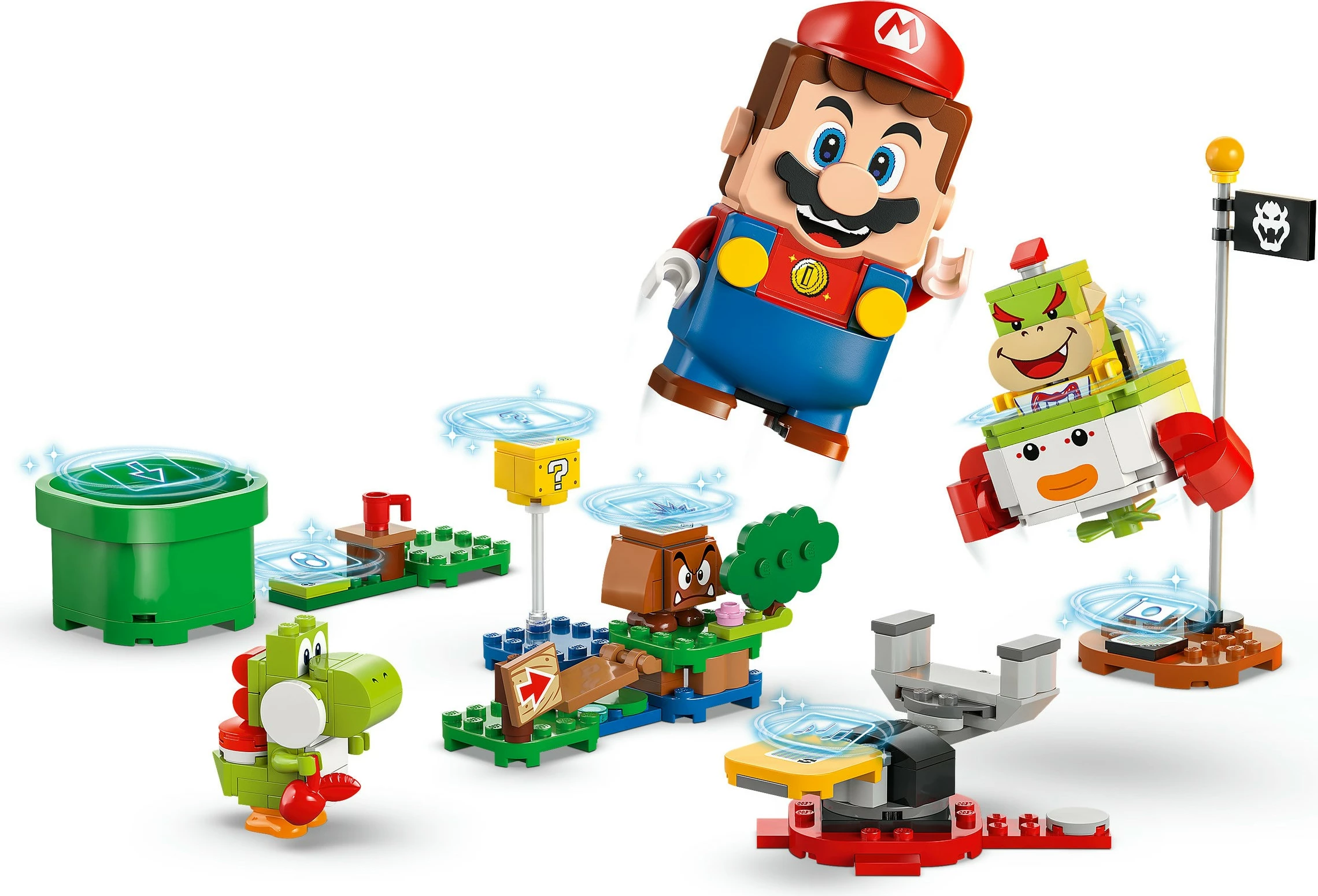 Set ndërtimi LEGO Super Mario 71439, 218 pjesë, multingjyrësh