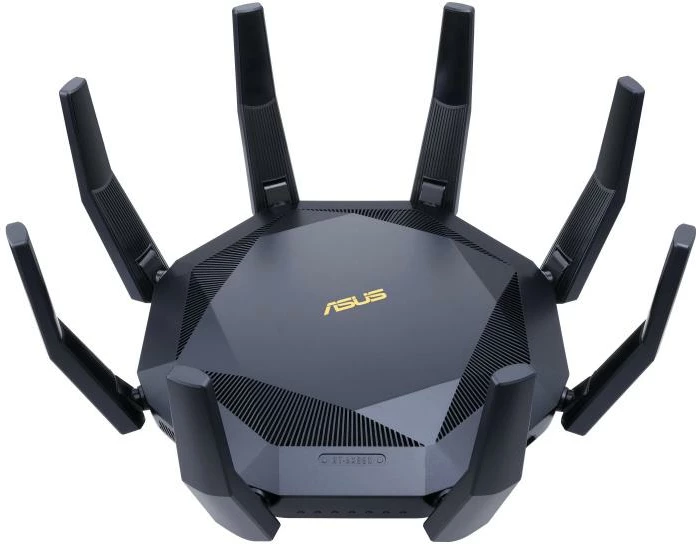 Ruter Wi‑Fi 6, Asus RT-AX89X (RTAX89X 90IG04J1-BM3010), AX6000 8x8, 8x Gigabit LAN, 2x 10G (Base‑T + SFP+)