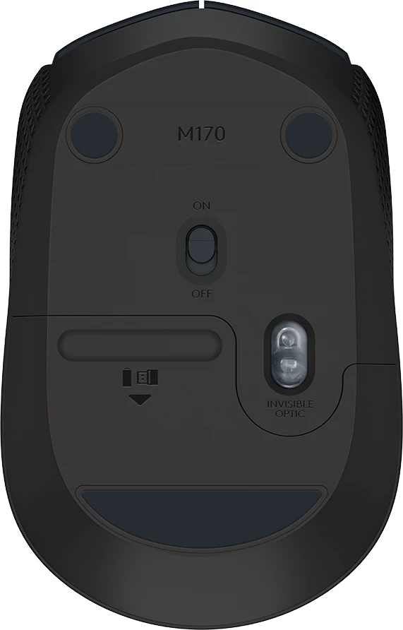 Maus Logitech B170 wireless 2.4 GHz, 1000 dpi, USB receiver, i zi