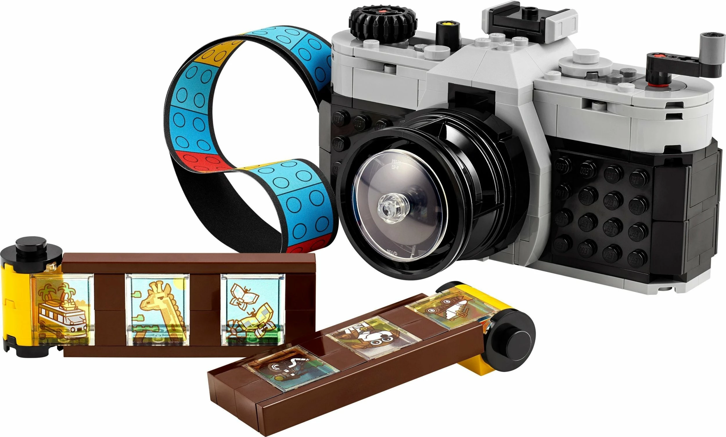 Set LEGO Creator 3-in-1 Retro Style Camera 31147, 261 copë