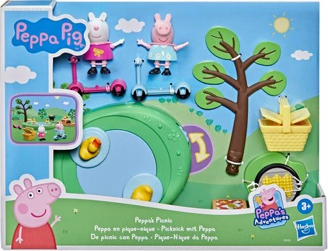 Peppa Pig: Peppa's Adventures - Peppa’s Picnic Playset Toy