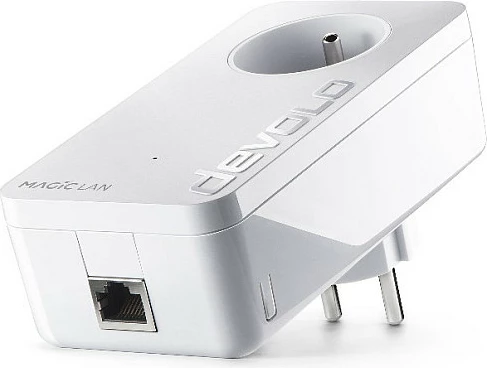 Adapter Powerline Devolo Magic 1 LAN Starter Kit, 1200 Mbit/s, Gigabit Ethernet, prizë e integrume, i bardhë