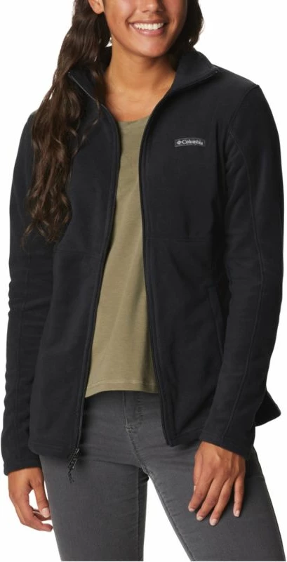 Duks për femra Columbia Basin Trail III Full Zip Fleece 1938041 010, e zezë [Madhësia: S]