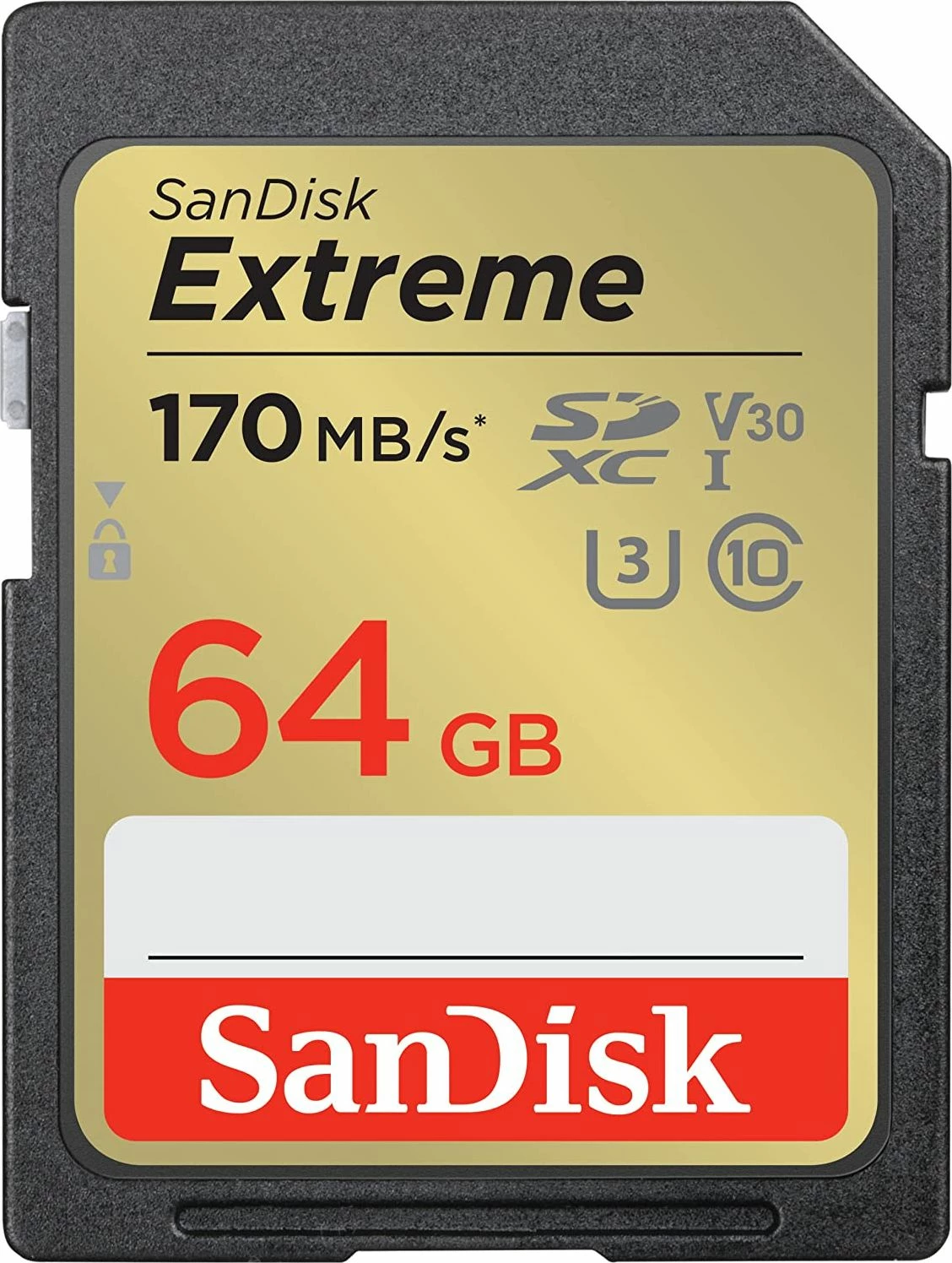 Kartë memorje SDXC SanDisk Extreme 64 GB Class 10 UHS-I/U3 V30 (SDSDXV2-064G-GNCIN)