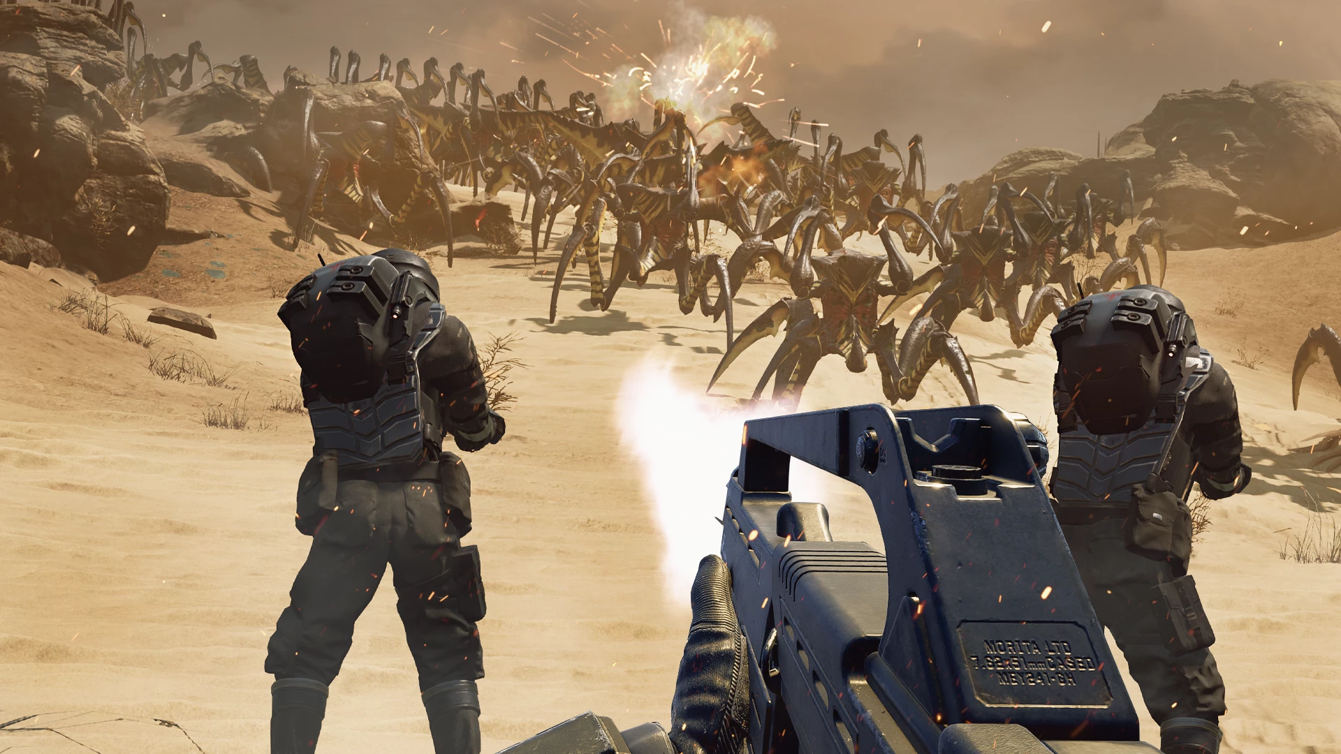 Lojë PS5 Knights Peak Starship Troopers: Extermination, PEGI 18