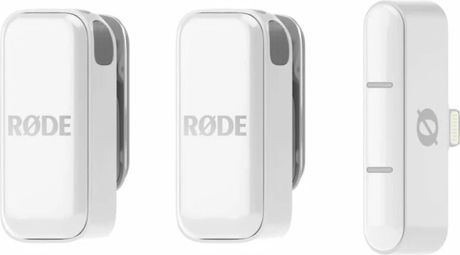 Wireless mikrofon RODE Wireless Micro, i bardhë, 2 kanale