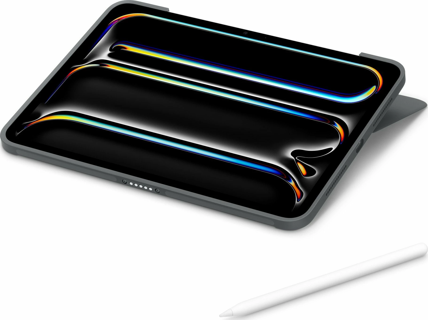 Tastierë me mbrojtëse Logitech Combo Touch për iPad Pro 13 M4, me ndriçim dhe trackpad Multi-Touch, 920-012669, e zezë