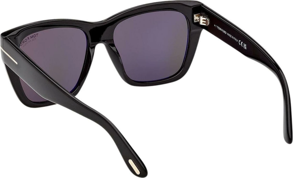 Syze dielli për femra Tom Ford Flynn-02 FT1343 01D, të zeza [Madhësia: 55]
