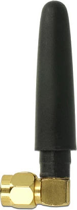 Antenë DeLOCK ISM 433 MHz, SMA, 1 dBi, omni, 90° fleksibile, e zezë
